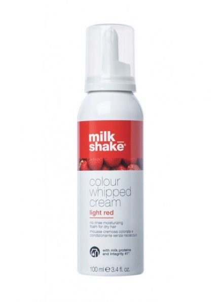 COLOUR WHIPPED CREAM LIGHT RED KONDICIONUOJANČIOS DAŽOMOSIOS PUTOS