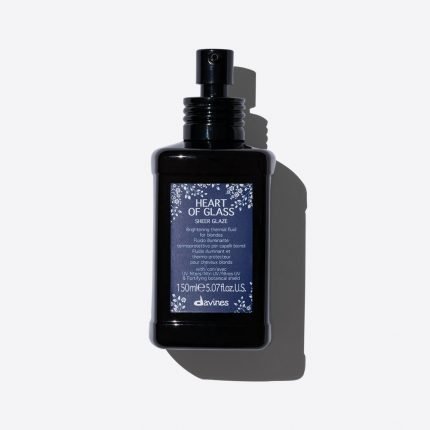 DAVINES BLIZGESYS IR APSAUGA ŠVIESIEMS PLAUKAMS | HEART OF GLASS