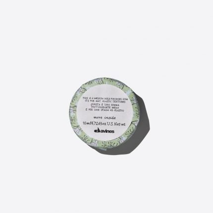 DAVINES VIDUTINIO STIPRUMO GUMA PLAUKAMS | MEDIUM HOLD FINISHING GUM PH: 5.9