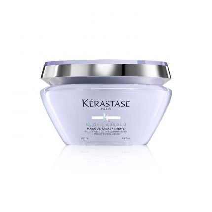 Kérastase Blond Absolu Cicaextreme Intensyviai Kondicionuojanti Ir Giliai Atkurianti Kaukė Šviesintiems Plaukams 200ml