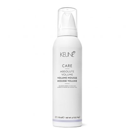 KEUNE Haircosmetics CARE ABSOLUTE VOLUME Putos, didinančios plaukų apimtį