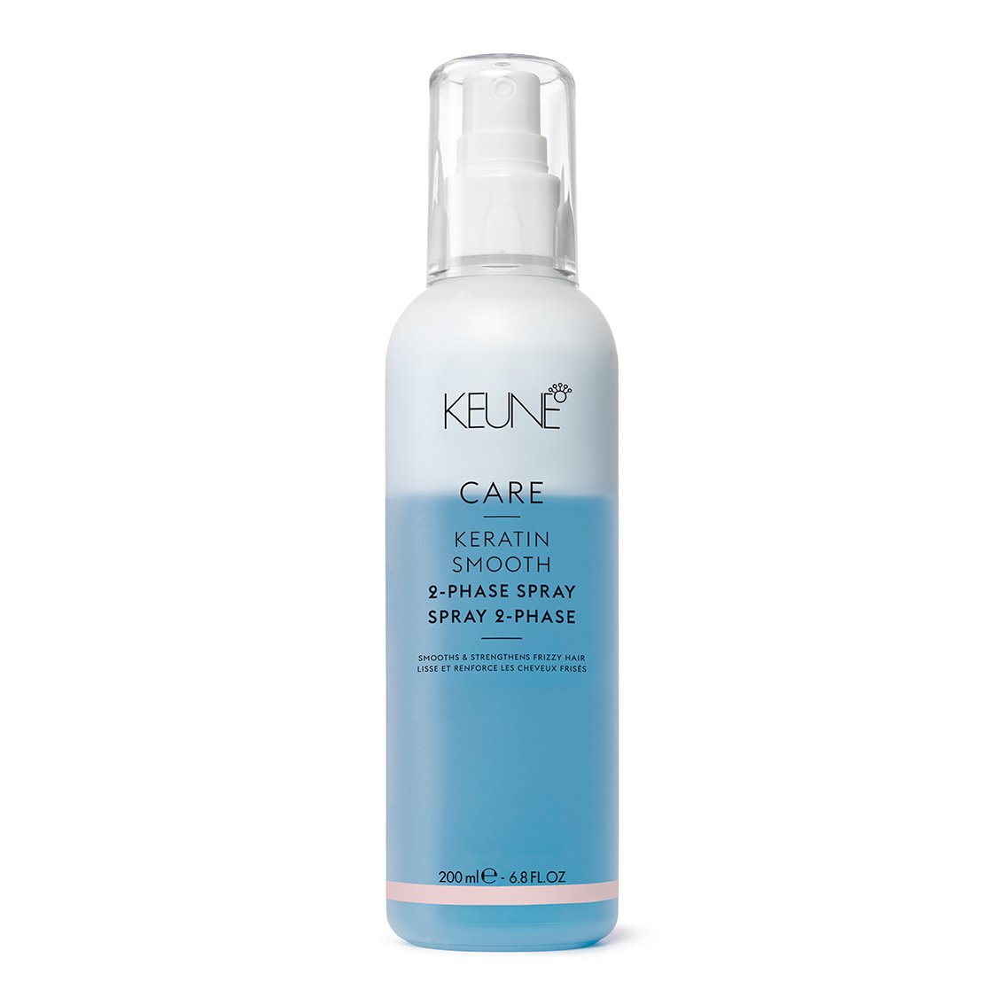 KEUNE Haircosmetics CARE KERATIN SMOOTH Dvifazis purškiklis plaukams su keratinu KEUNE Haircosmetics CARE KERATIN SMOOTH Dvifazis purškiklis plaukams su keratinu