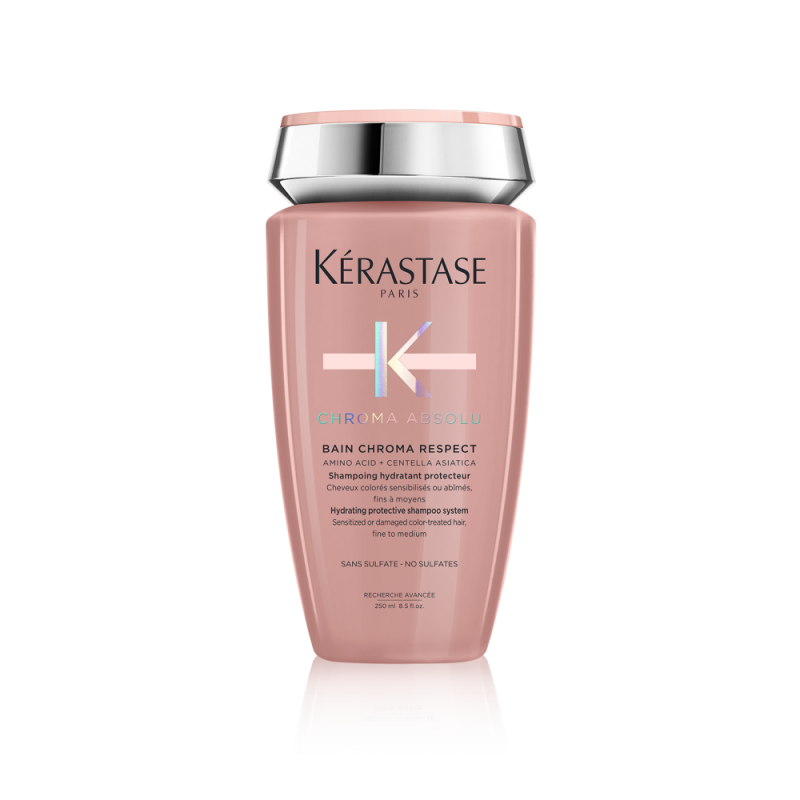 KERATSASE BAIN CHROMA ABSOLU RESPECT FINE DAŽYTŲ PLAUKŲ ŠAMPŪNAS, 250 ML