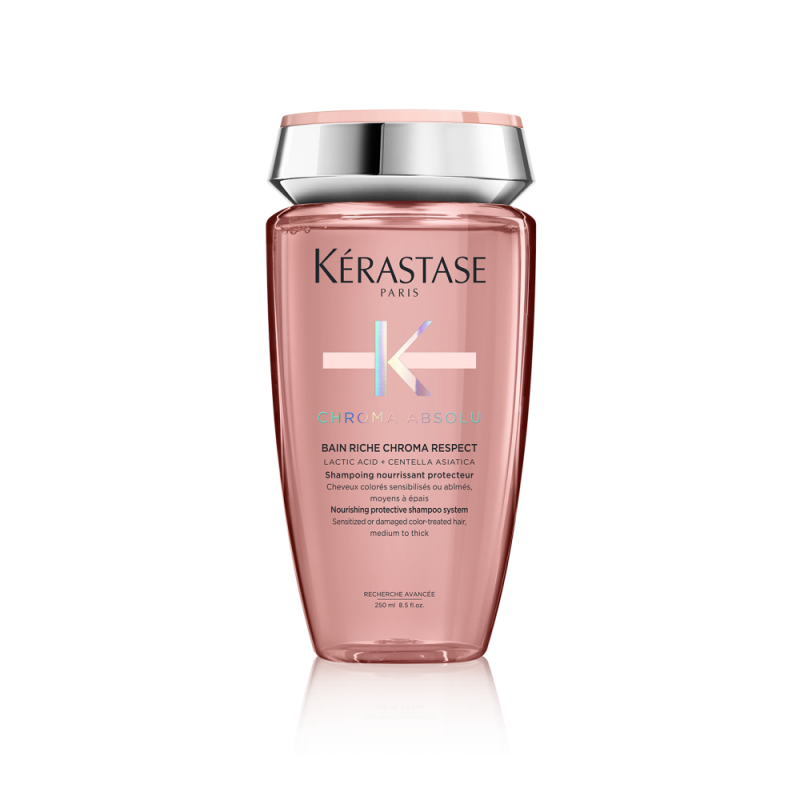 KERATSASE BAIN CHROMA ABSOLU RICHE MAITINAMASIS DAŽYTŲ PLAUKŲ ŠAMPŪNAS, 250 ML
