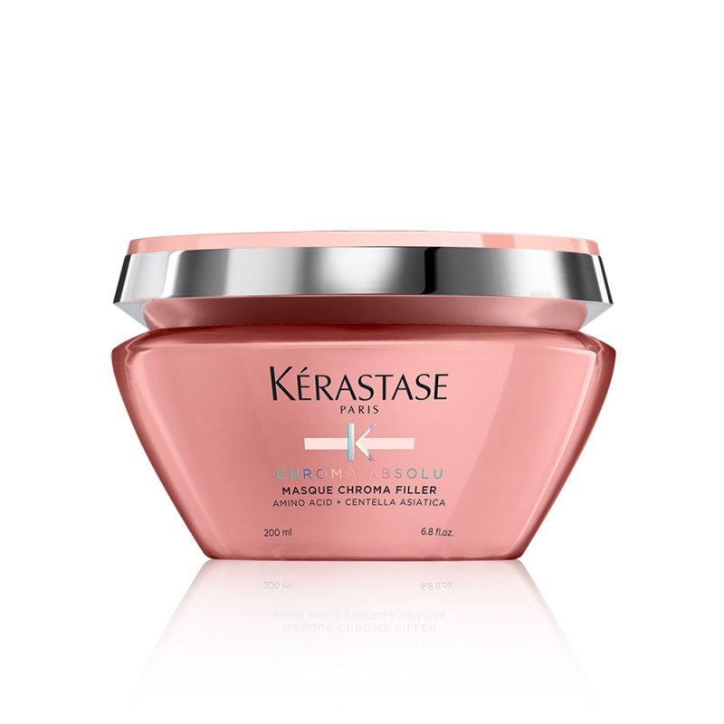 KERATSASE MASQUE CHROMA FILLER GILIAI UŽPILDANTI KAUKĖ NUO PLAUKŲ PORĖTUMO, 200 ML
