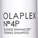 Olaplex No. 4P Blonde Enhancer Toning Shampoo Tonuojantis ir plaukus stiprinantis šampūnas 250ml