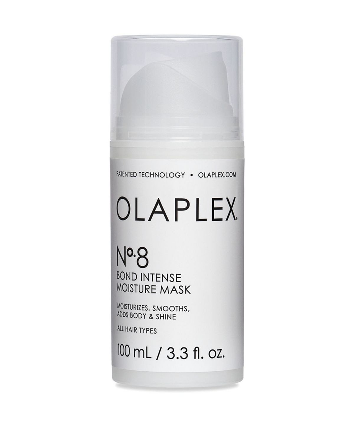 olaplex-no-8-moisture-mask-intensyviai-drekinanti-glotninanti-atkuriamoji-plauku-kauke Olaplex No. 8 Moisture Mask Intensyviai drėkinanti, glotninanti, atkuriamoji plaukų kaukė 100 ml - Image 1