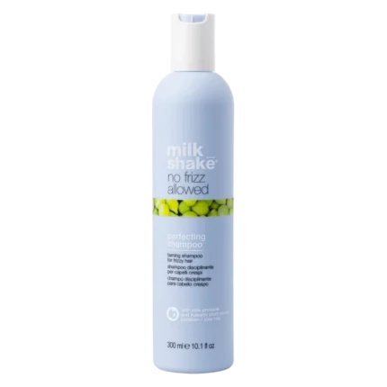 NO FRIZZ ALLOWED PERFECTING SHAMPOO šampūnas šiauštis linkusiems plaukams 300ml