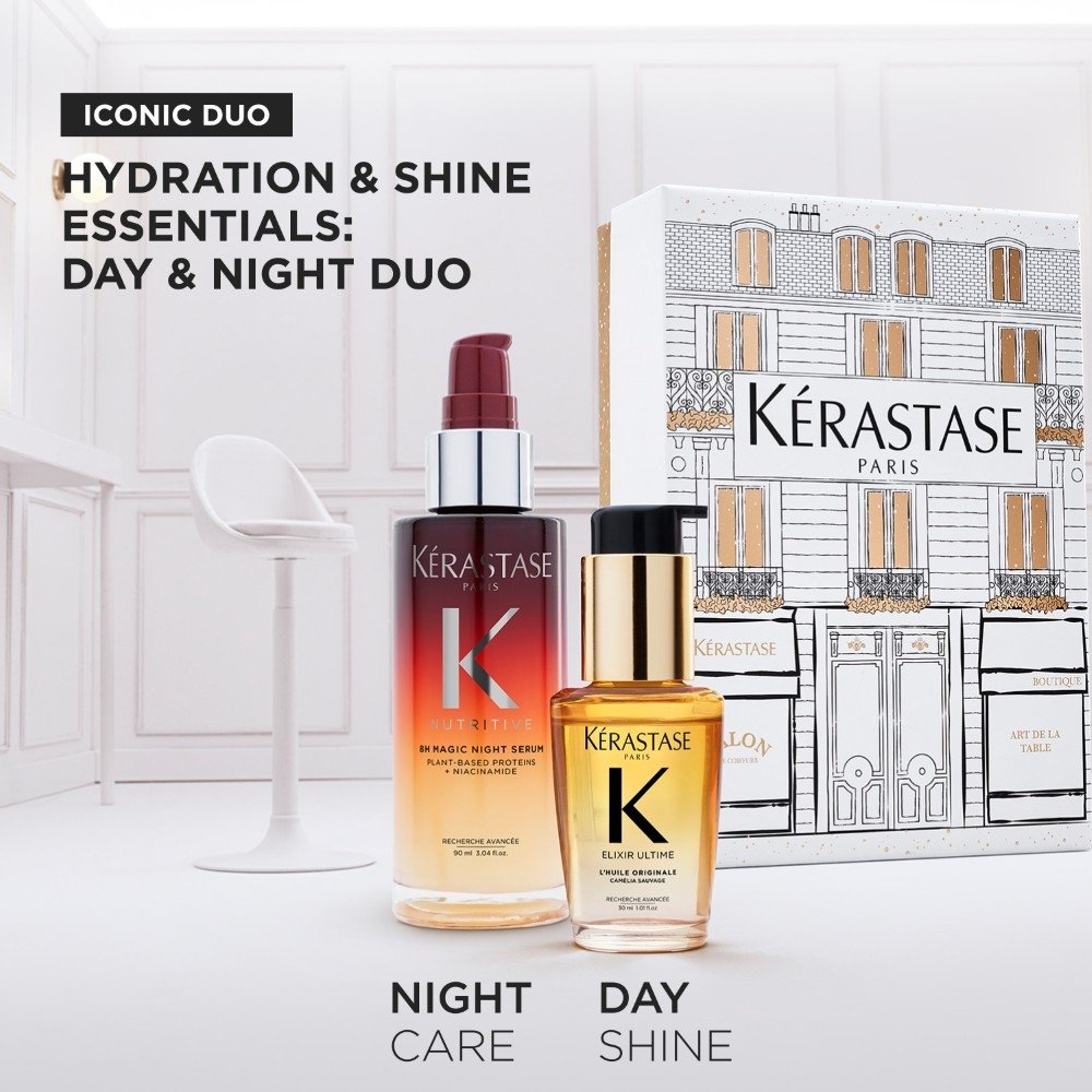 kerastase-iconics-holiday-set-sventinis-rinkinys-90ml-30ml Kérastase Heroes Holiday Gift Set 2025 - Image 1