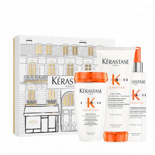 kerastase-nutritive-holiday-gift-set-2025-drekinamasis-plauku-priemoniu-rinkinys Kérastase Nutritive Holiday Gift Set 2025 - Image 1